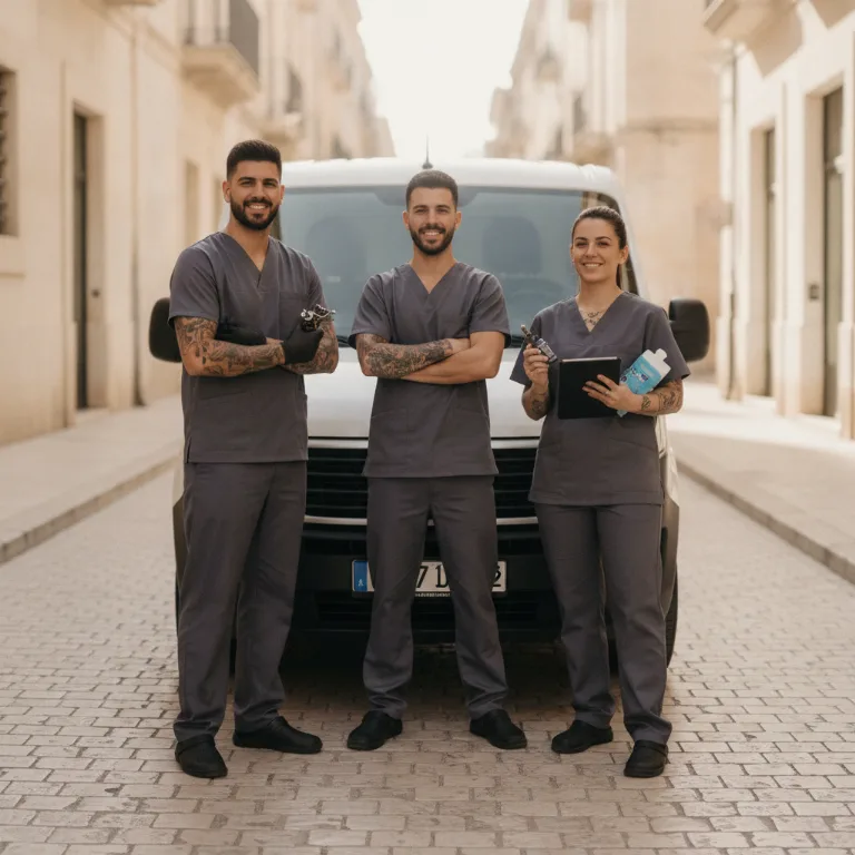 Tatuatore team a Barriera di Milano